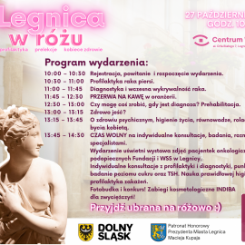 powiększ zdjęcie: &quot;Legnica w różu&quot; – wyjątkowe wydarzenie w ramach ...