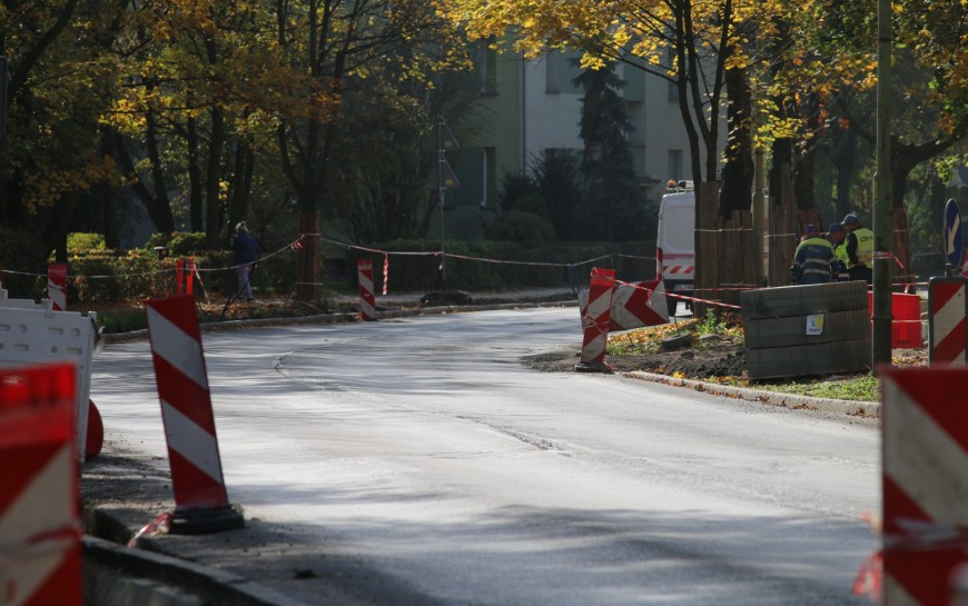 Kolejny etap prac na przebudowie al. Rzeczypospolitej