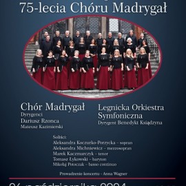 Zapraszamy na koncert z okazji 75-lecia Chóru Madrygał