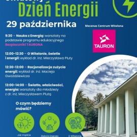 powiększ zdjęcie: Światowy Dzień Energii w Centrum Witelona