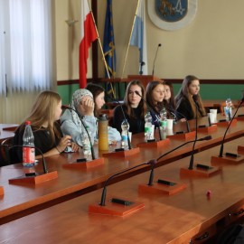powiększ zdjęcie: Uczniowie z Pestalozzi-Oberschule w Miśni z wizytą w Legnicy
