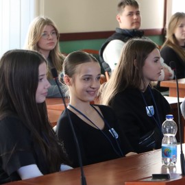 powiększ zdjęcie: Uczniowie z Pestalozzi-Oberschule w Miśni z wizytą w Legnicy
