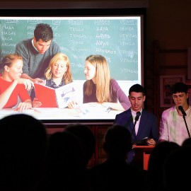 powiększ zdjęcie: Podsumowanie projektów unijnych uczniów Zespołu Szkół ...