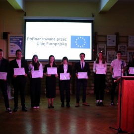 Podsumowanie projektów unijnych uczniów Zespołu Szkół Elektryczno-Mechanicznych w Legnicy