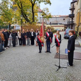 powiększ zdjęcie: Obchody 85. rocznicy przyznania Nagrody Nobla Gerhardowi Domagkowi