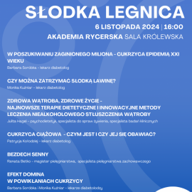 „Słodka Legnica” – I Legnickie Obchody Światowego Dnia Cukrzycy