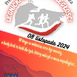 powiększ zdjęcie: Legnicki Bieg Niepodległości 2024