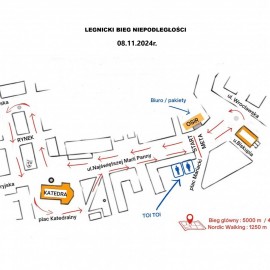 powiększ zdjęcie: Legnicki Bieg Niepodległości 2024