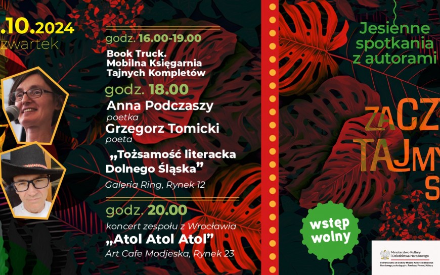 Jesienne spotkania z autorami w Galerii Ring. Zaczytajmy się w tożsamości ...