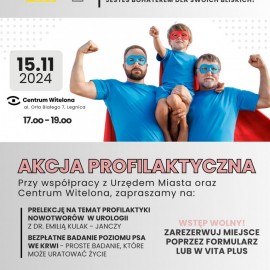 powiększ zdjęcie: Bezpłatna akcja profilaktyczna dla mężczyzn