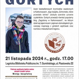 Spotkanie autorskie ze Sławomirem Gortychem