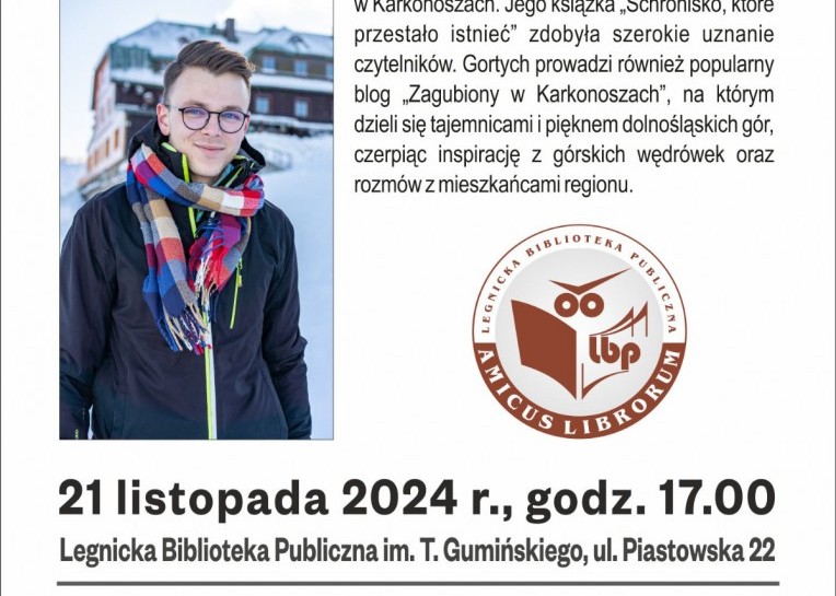 Spotkanie autorskie ze Sławomirem Gortychem