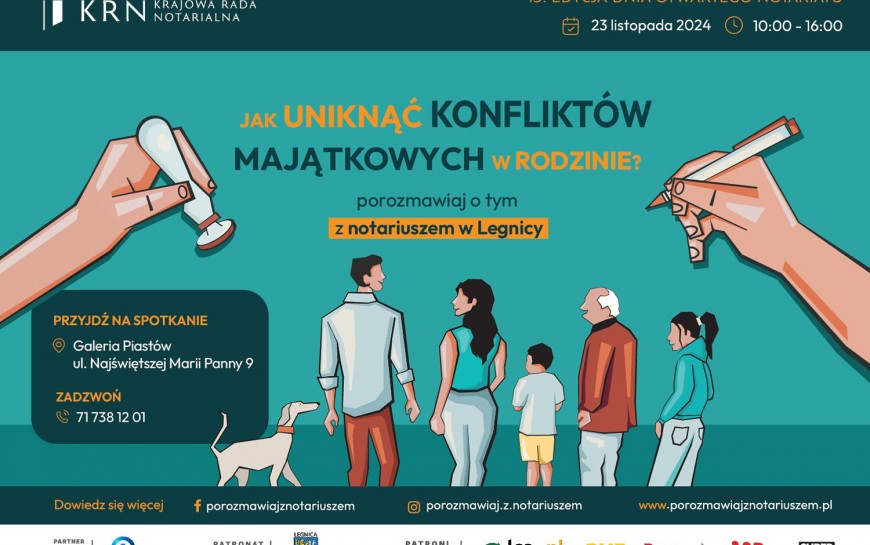 Zapraszamy na Dzień Otwarty Notariatu