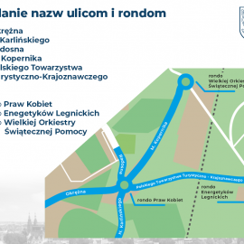 powiększ zdjęcie: Ulice i ronda w Legnicy będą miały nowe nazwy – sprawdź je