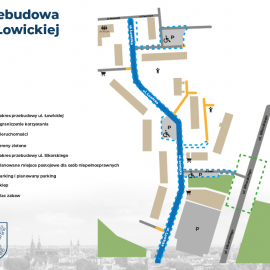 powiększ zdjęcie: Przebudowa ul. Łowickiej