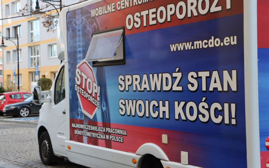 Ponad 70 kobiet skorzystało z bezpłatnych badań gęstości kości w Legnicy
