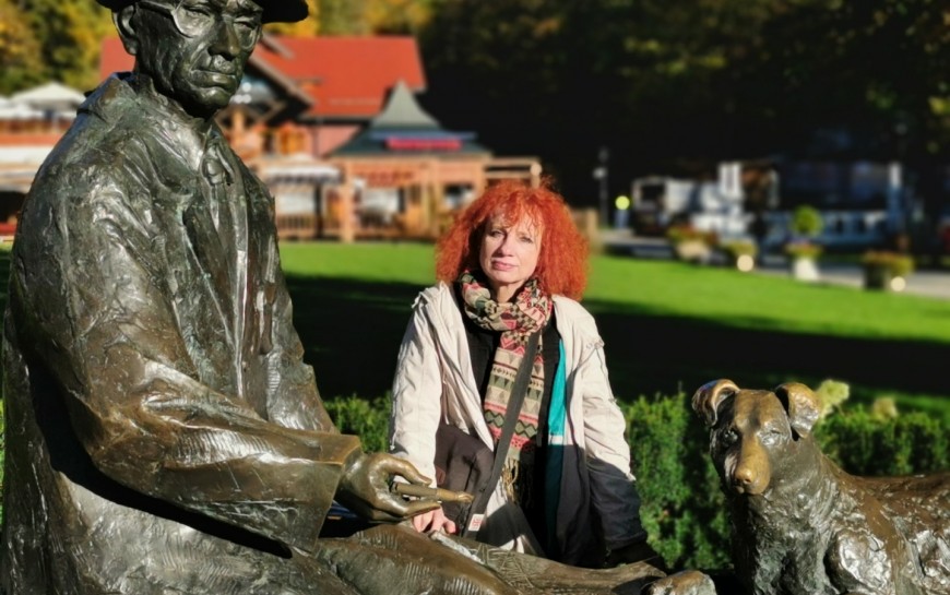 Spotkanie autorskie z Anetą Wybieralską w Legnickiej Bibliotece Publicznej
