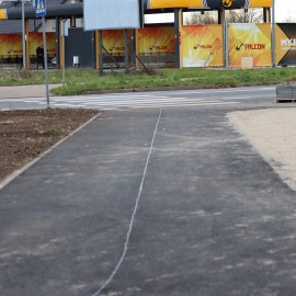 powiększ zdjęcie: Prace na al. Piłsudskiego na ostatniej prostej
