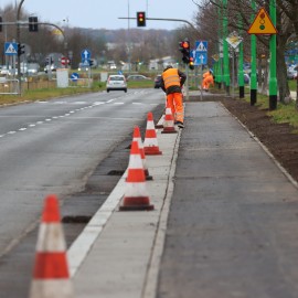 Prace na al. Piłsudskiego na ostatniej prostej