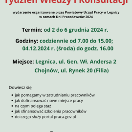 powiększ zdjęcie: Dni Pracodawców 2024 w Legnicy