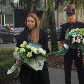 powiększ zdjęcie: Dzień Pamięci Ofiar Wypadków w Pracy w KGHM