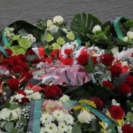 powiększ zdjęcie: Dzień Pamięci Ofiar Wypadków w Pracy w KGHM