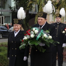 powiększ zdjęcie: Dzień Pamięci Ofiar Wypadków w Pracy w KGHM