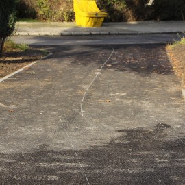 powiększ zdjęcie: Nowe ścieżki rowerowe i chodniki na Piekarach już gotowe