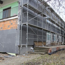 powiększ zdjęcie: Termomodernizacja budynków użyteczności publicznej – postępy prac