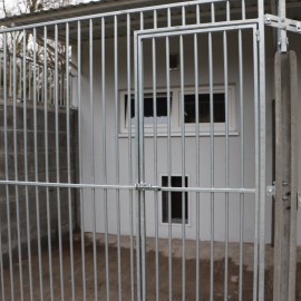 powiększ zdjęcie: LBO. Powstały nowe pawilony z wybiegami dla piesków