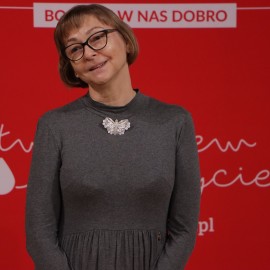 powiększ zdjęcie: Honorowi dawcy krwi uhonorowani w Centrum Witelona