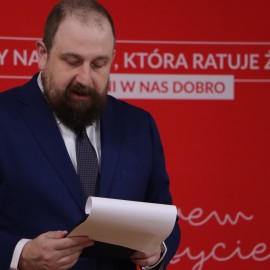 powiększ zdjęcie: Honorowi dawcy krwi uhonorowani w Centrum Witelona