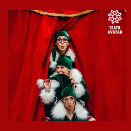 Elfy w tarapatach. Teatr AVATAR zaprasza na świąteczne przedstawienie 