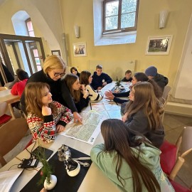 powiększ zdjęcie: Legniccy uczniowie uczestniczyli w warsztatach w Niemczech