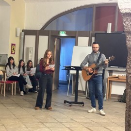 powiększ zdjęcie: Legniccy uczniowie uczestniczyli w warsztatach w Niemczech
