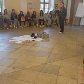 powiększ zdjęcie: Legniccy uczniowie uczestniczyli w warsztatach w Niemczech