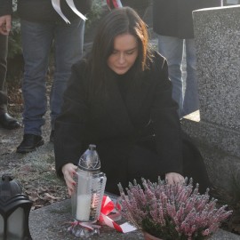 powiększ zdjęcie: Legniczanie uczcili bohaterów powstania wielkopolskiego