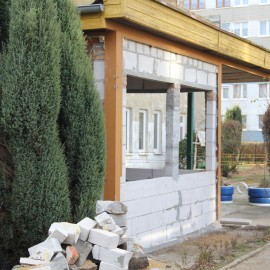 powiększ zdjęcie: Termomodernizacja obiektów użyteczności publicznej. Postęp prac