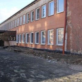 powiększ zdjęcie: Termomodernizacja obiektów użyteczności publicznej. Postęp prac