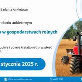 Badanie koniunktury w gospodarstwach rolnych – Dołącz do ankiety