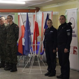 powiększ zdjęcie: Uroczyste otwarcie wirtualnej strzelnicy