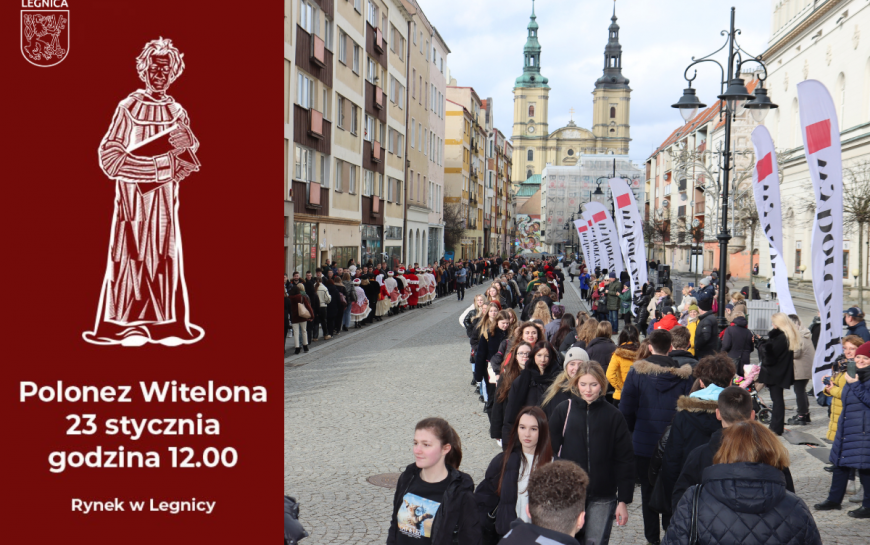 Maturzyści zatańczą Poloneza Witelona