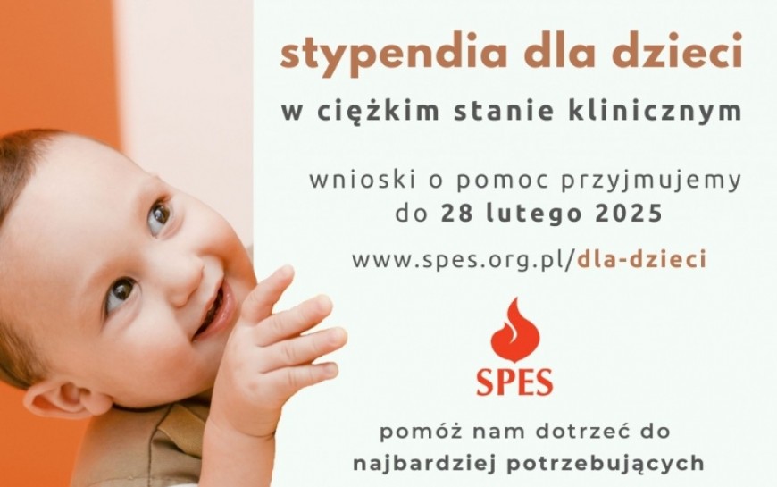 Stypendia dla dzieci w ciężkim stanie klinicznym. Trwa nabór wniosków 2025