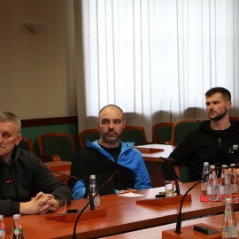 powiększ zdjęcie: Pierwsze posiedzenie nowej Rady Sportu