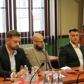 powiększ zdjęcie: Pierwsze posiedzenie nowej Rady Sportu