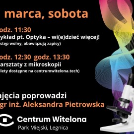 Zobacz to, czego nie widać – warsztaty mikroskopowe w Centrum Witelona