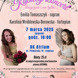 Kobiecy Koncert z Emilią Tomaszczyk i Karoliną Wróblewską-Borowską
