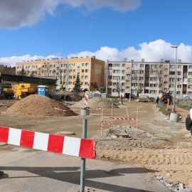 powiększ zdjęcie: Trwa przebudowa ul. Łowickiej. Zobacz jak przebiegają prace