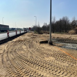 powiększ zdjęcie: Zobacz jak przebiega budowa ronda turbinowego na ul. Jaworzyńskiej