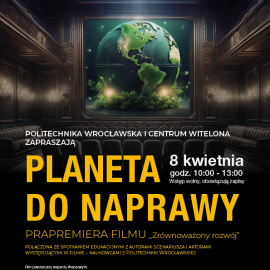 powiększ zdjęcie: Planeta do naprawy – ekologiczne wydarzenie dla młodzież w Centrum Witelona